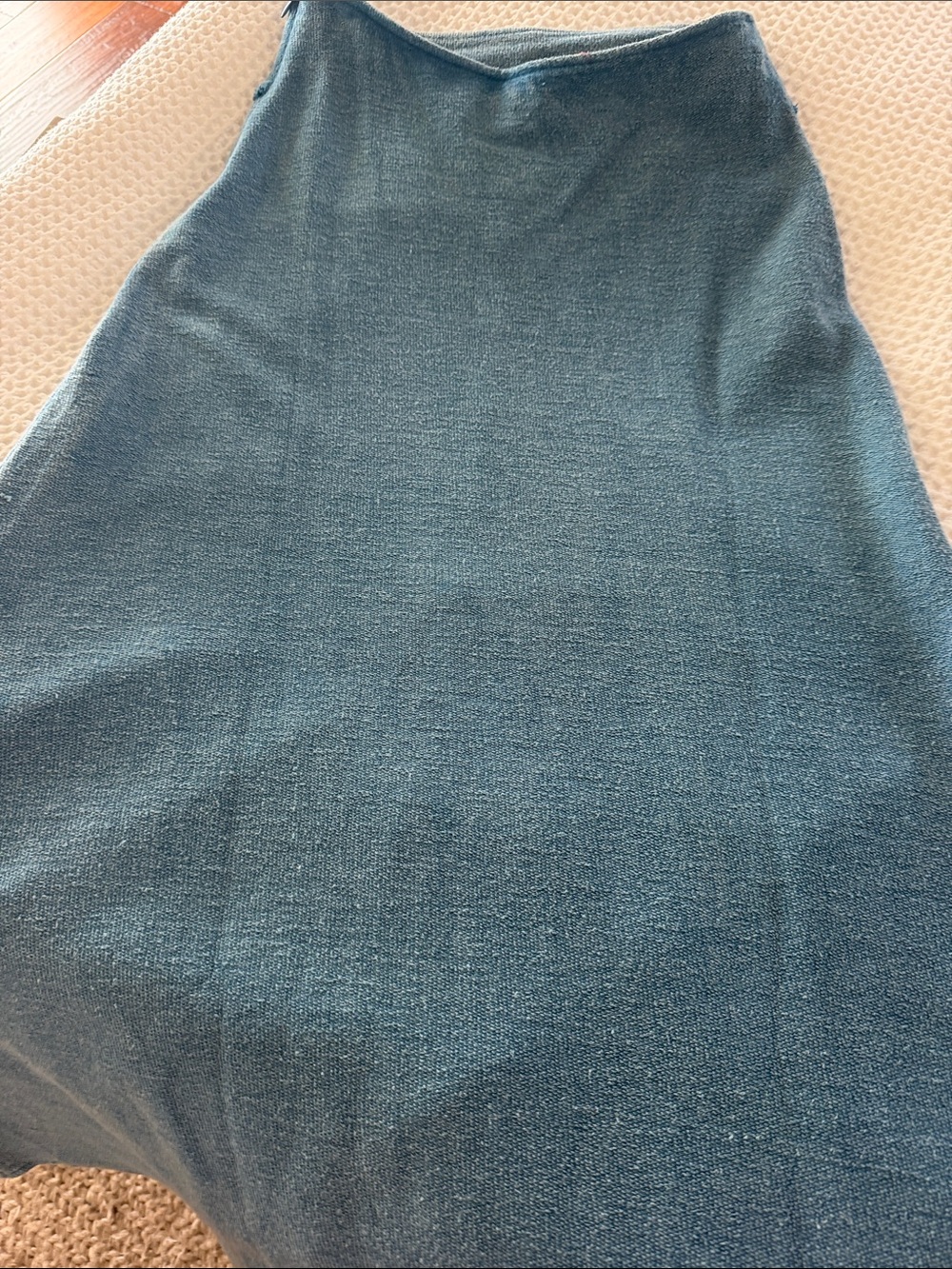 EARTHBOUND Blue Panel A-Line Skirt - Picture 11 of 13